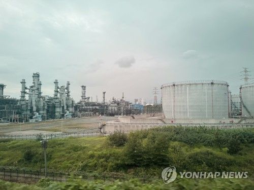 SK이노베이션 울산CLX 전경