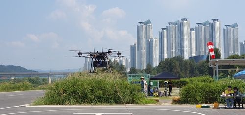 공중이동체 기반 이동통신 서비스 시연 