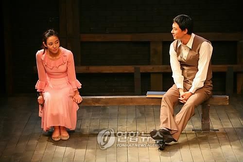 체호프의 '갈매기' 중 한 장면 