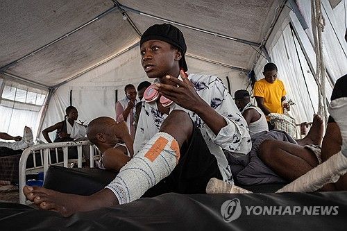 민주콩고 내전 피해자들