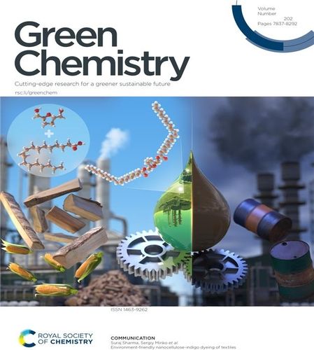 그린 케미스트리 1월호 표지논문 이미지 