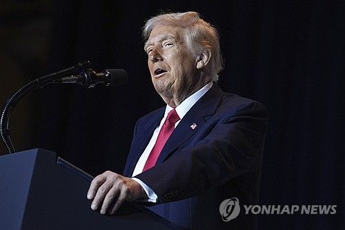 국가 기도회 참석한 트럼프 미국 대통령