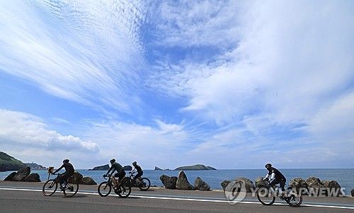 가을 제주 해안도로를 달리다
