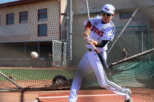 타격 훈련하는 박해민