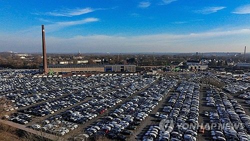 독일 자동차 물류 터미널