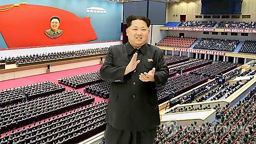 北 김정일 생일 '경축'…"대이어 충성" 맹세(CG)