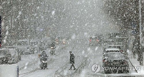 쏟아지는 함박눈