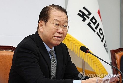 발언하는 권영세 비대위원장