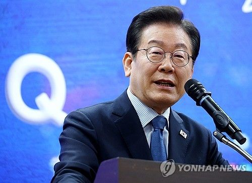 모두의질문Q 출범식 참석한 이재명 대표