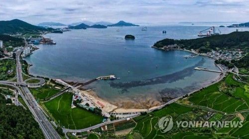 거제해양플랜트 국가산단 예정지였던 거제 사등면 사곡리 일대