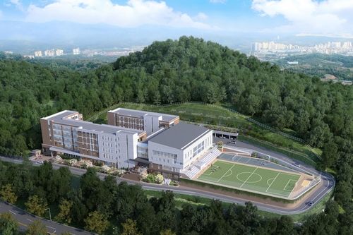 달서중·고 신축 건물 조감도