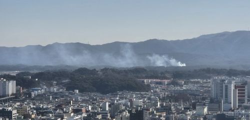 강릉 운산동에서 산불