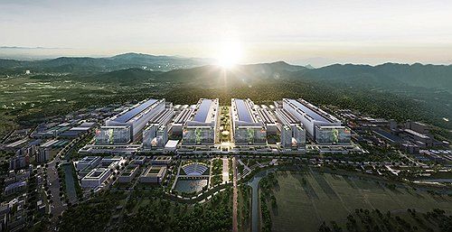 용인 반도체클러스터 조감도