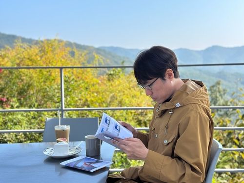 소설가 김학찬 씨의 생전 모습