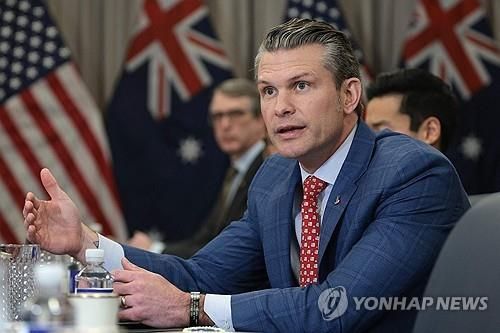 헤그세스 미 국방장관