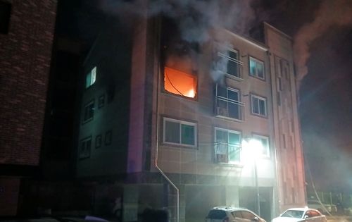 영종도 다세대주택 화재