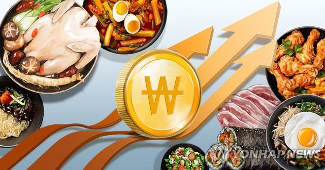 외식물가 상승 (PG)