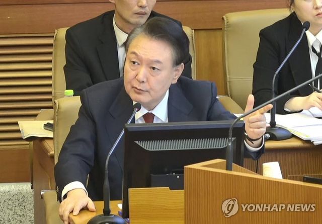윤 대통령, 탄핵 심판 10차 변론 발언
