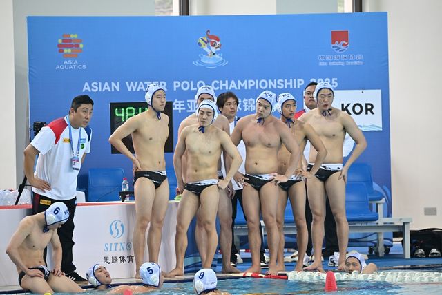 한국 남자 수구대표팀.