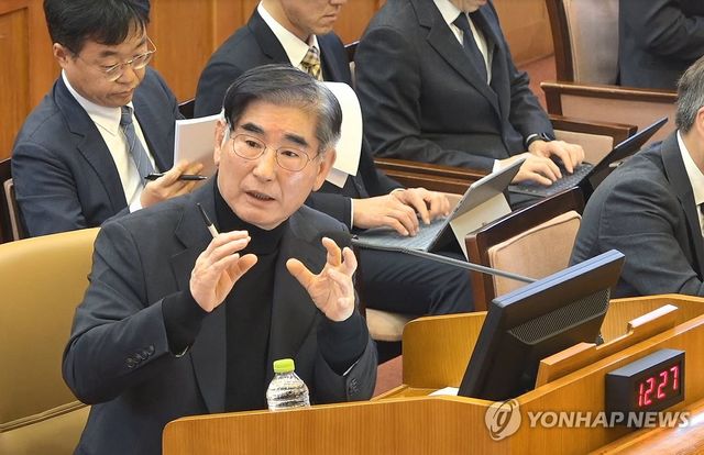 김용현 전 국방장관, 탄핵심판 4차변론 증인 출석