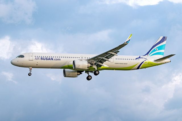 에어부산 A321neo 항공기