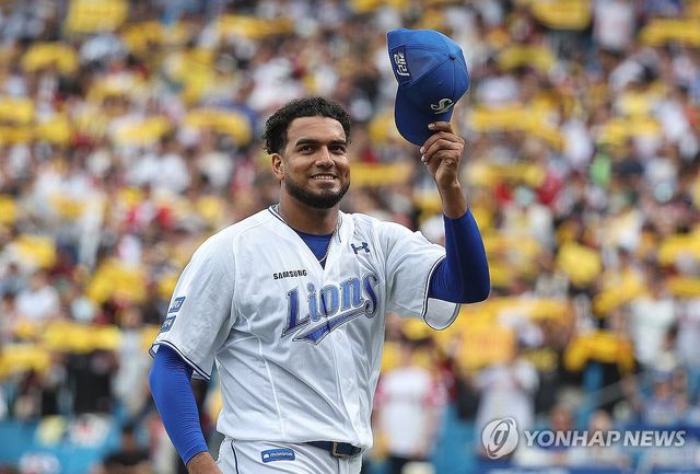 삼성 레예스, 6.2이닝 호투