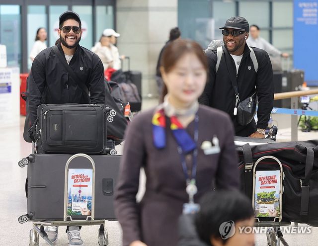 스프링캠프 마친 kt wiz 외국인 선수들