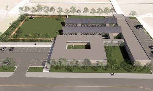 신축이전 반려동물보호센터 조감도