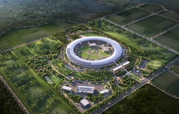 다목적방사광가속기 조감도