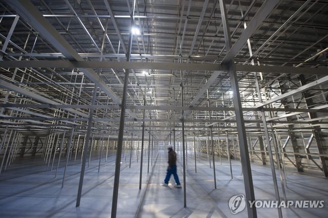 철강 제품으로 만든 일본 시설