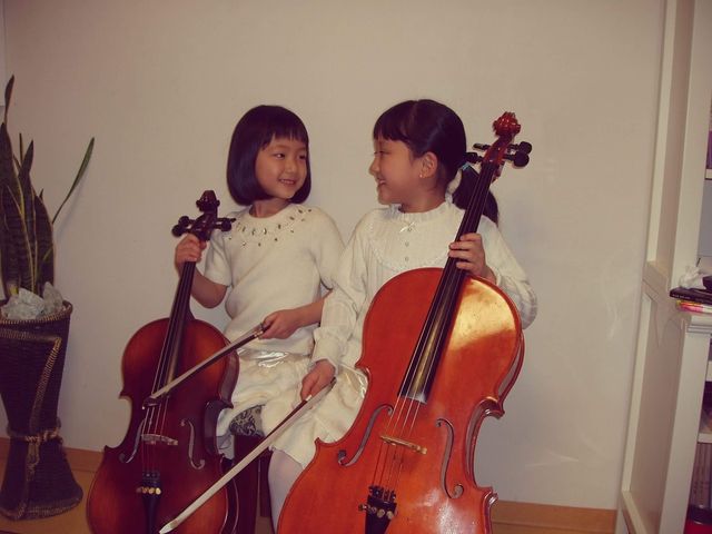 최하영·최송하 자매의 어린시절 모습