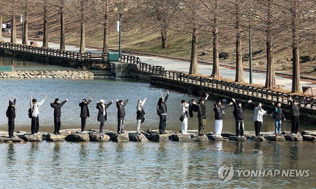 봄이 온 영산강