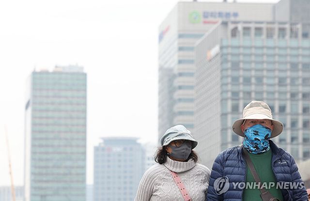 마스크 필요한 날씨