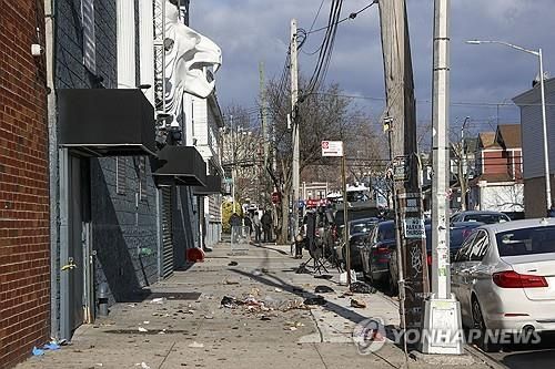 총격 사건 현장