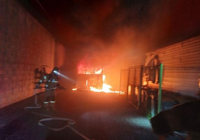 국군체육부대 창고 화재