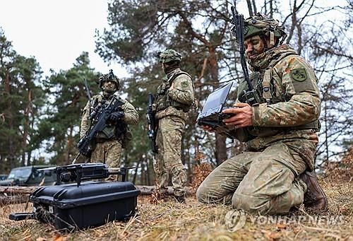 나토군 훈련 모습