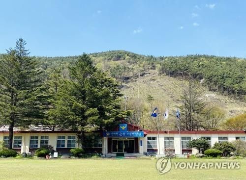 임시 순창경찰서로 변신한 폐교