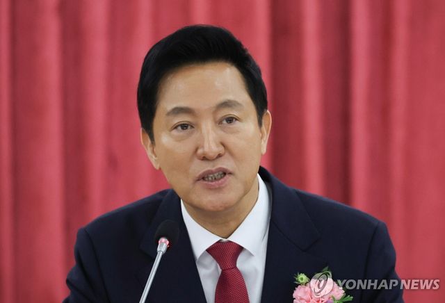 발언하는 오세훈 서울시장