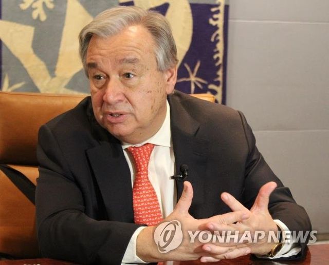 안토니우 구테흐스 유엔 사무총장