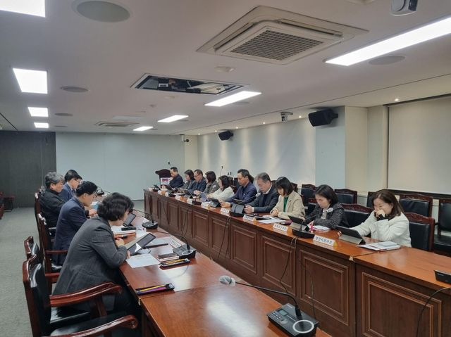 지난 12일 열린 종로구 안전관리 대책회의