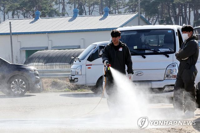 구제역 발생한 전남 영암 한우농장