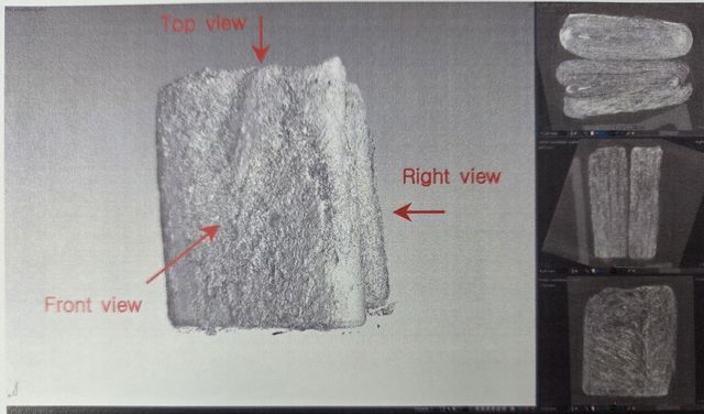 보조배터리 비파괴 CT 촬영