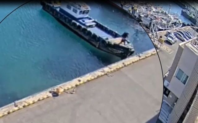 절도 저지르고 빠져나오는 A씨