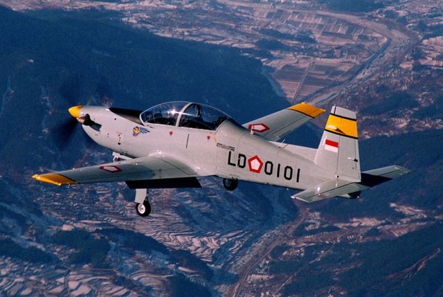 인도네시아로 수출된 KT-1B 