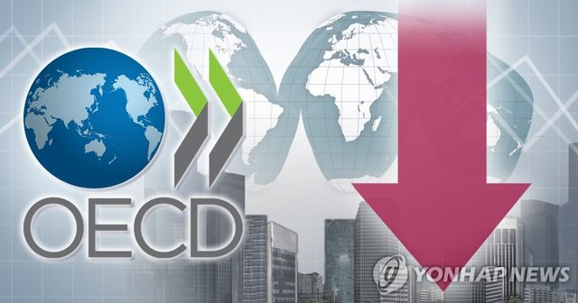 OECD 세계경제 하락 전망 (PG)