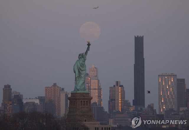미국 뉴욕의 자유의 여신상