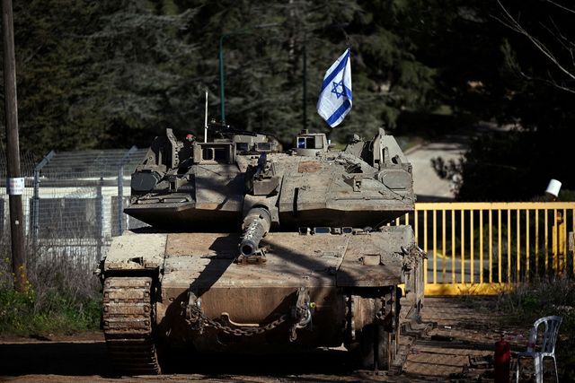 이스라엘군 탱크 