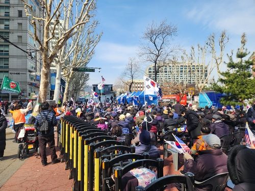 자유통일당·엄마부대 등 탄핵 반대 집회