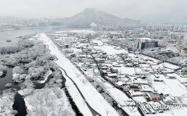 다시 겨울 찾아온 춘천