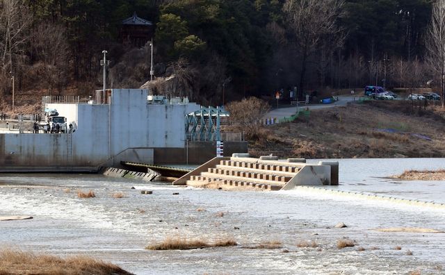 금강 세종보 수문 가동